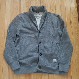 Iron and Resin Fletcher button front cardigan M